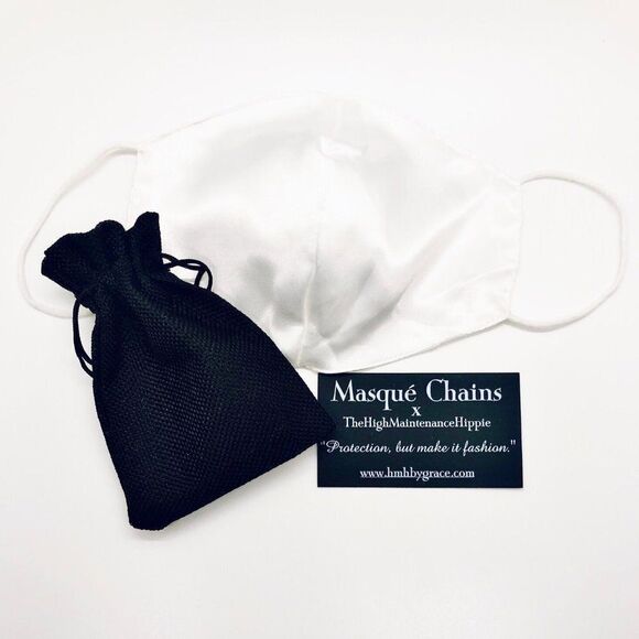 22" Stainless Steel 4mm Figaro Mask Chain Necklace - Picture 3 of 4